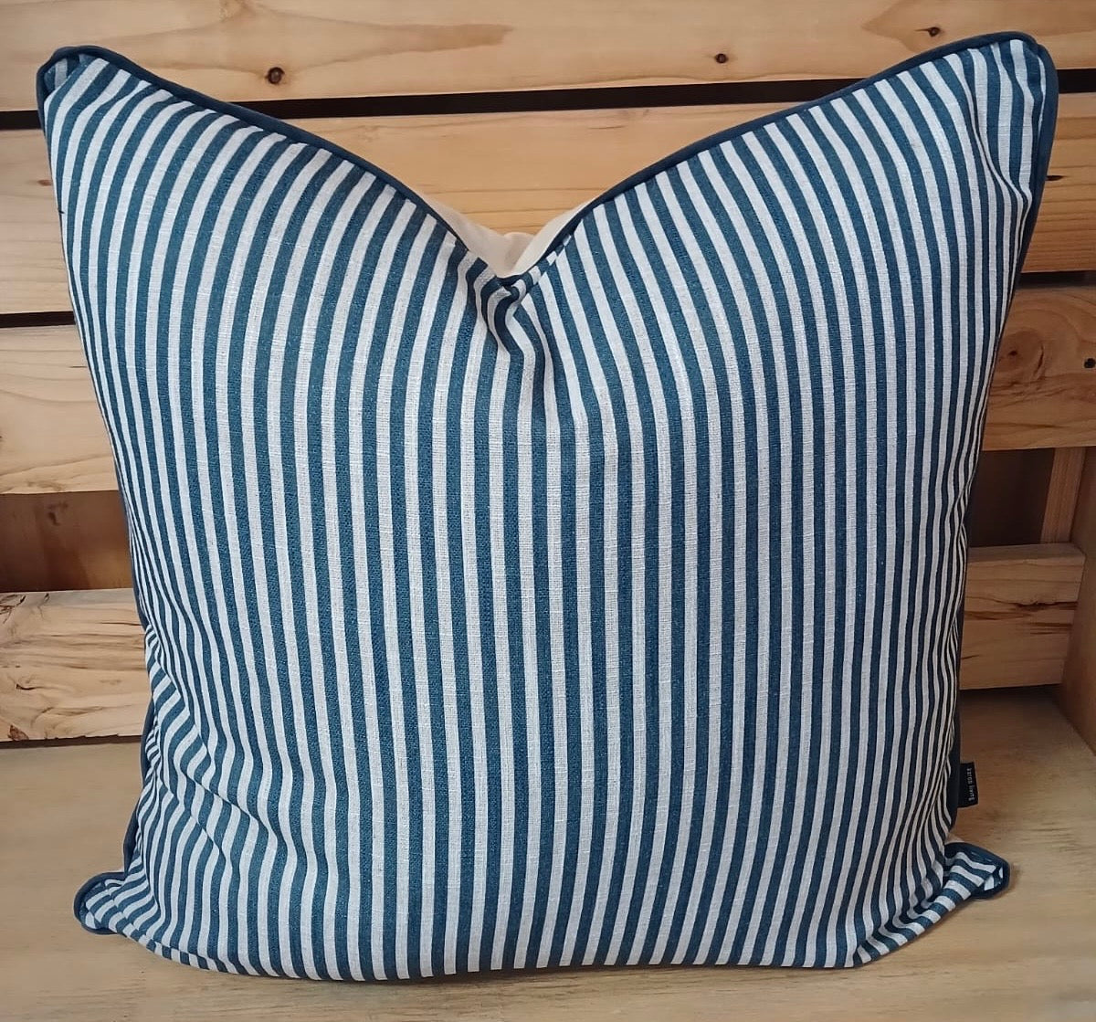 Stripy Navy Cover