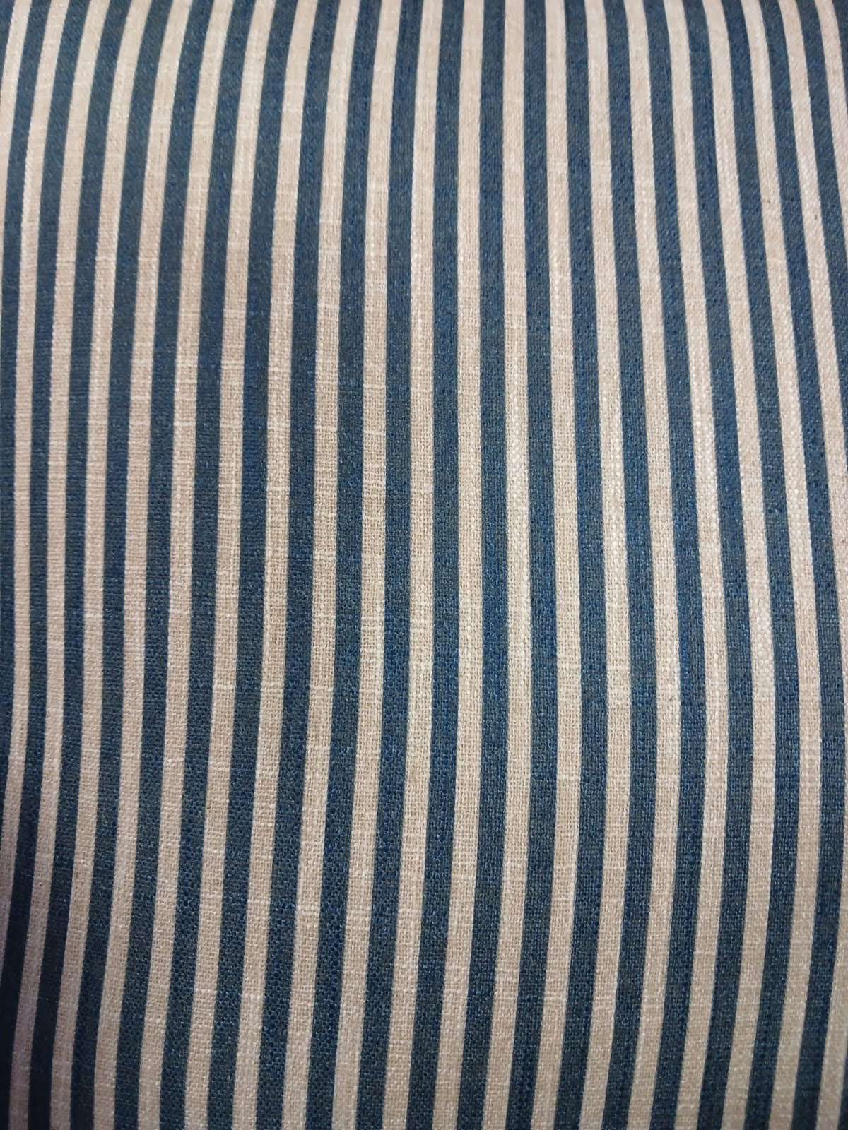 Stripy Navy Cover